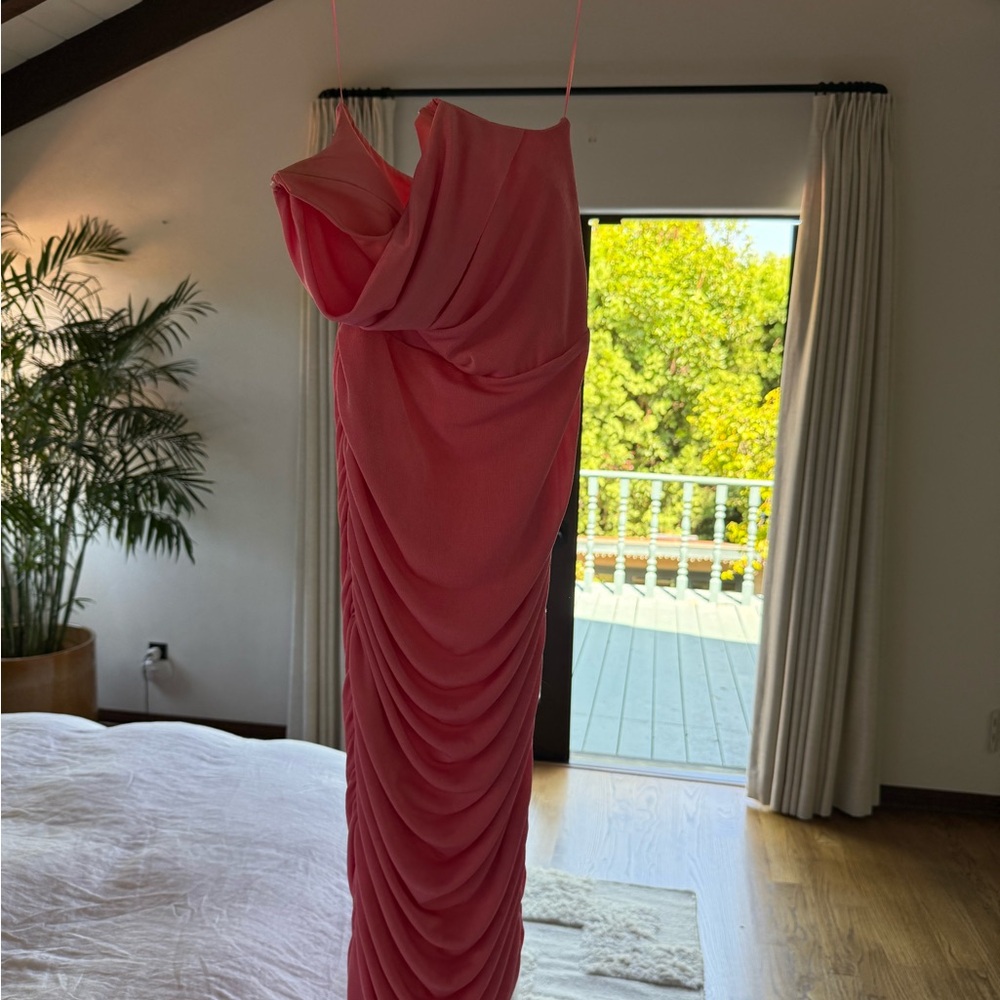 Strapless Pink Dress